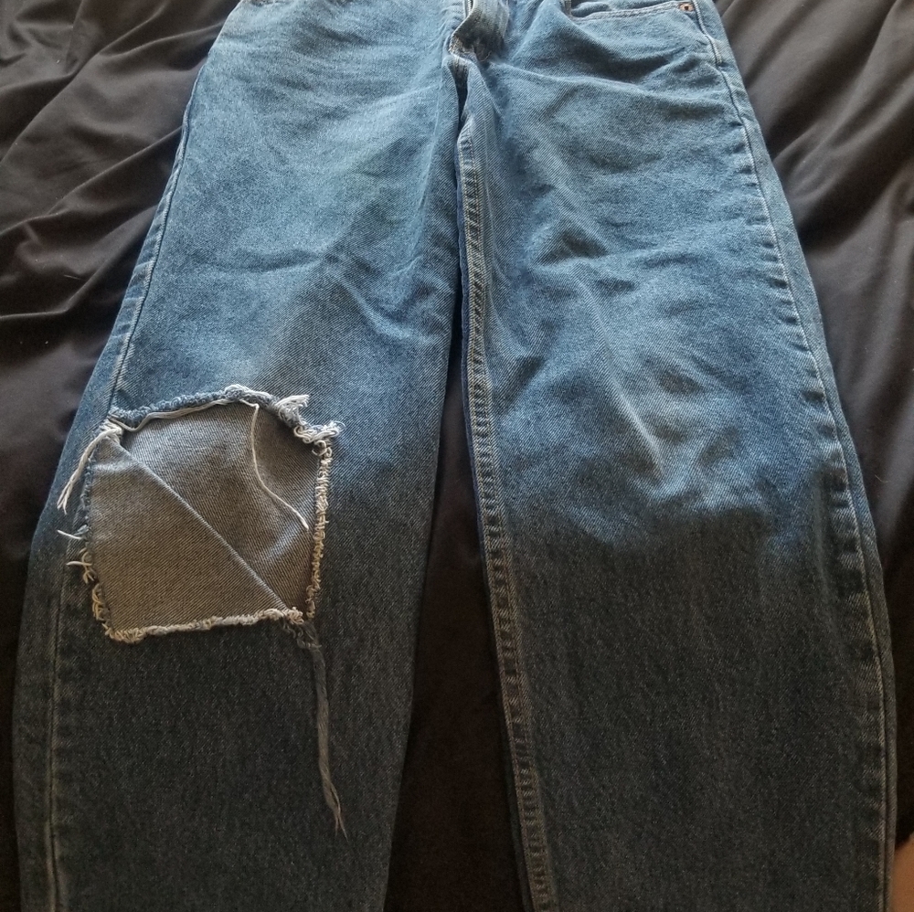 Vintage Levi's with cherries on the pockets
